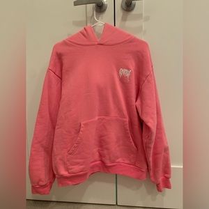 Pink Revenge Logo Hoodie Size L
